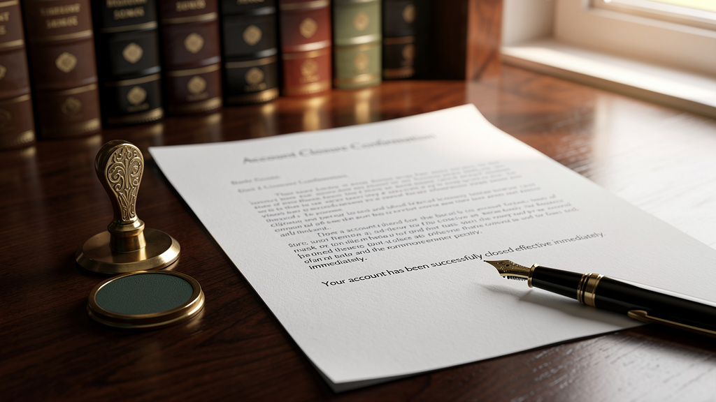 Lettre de cloture de compte les conséquences d'une mauvaise rédaction
